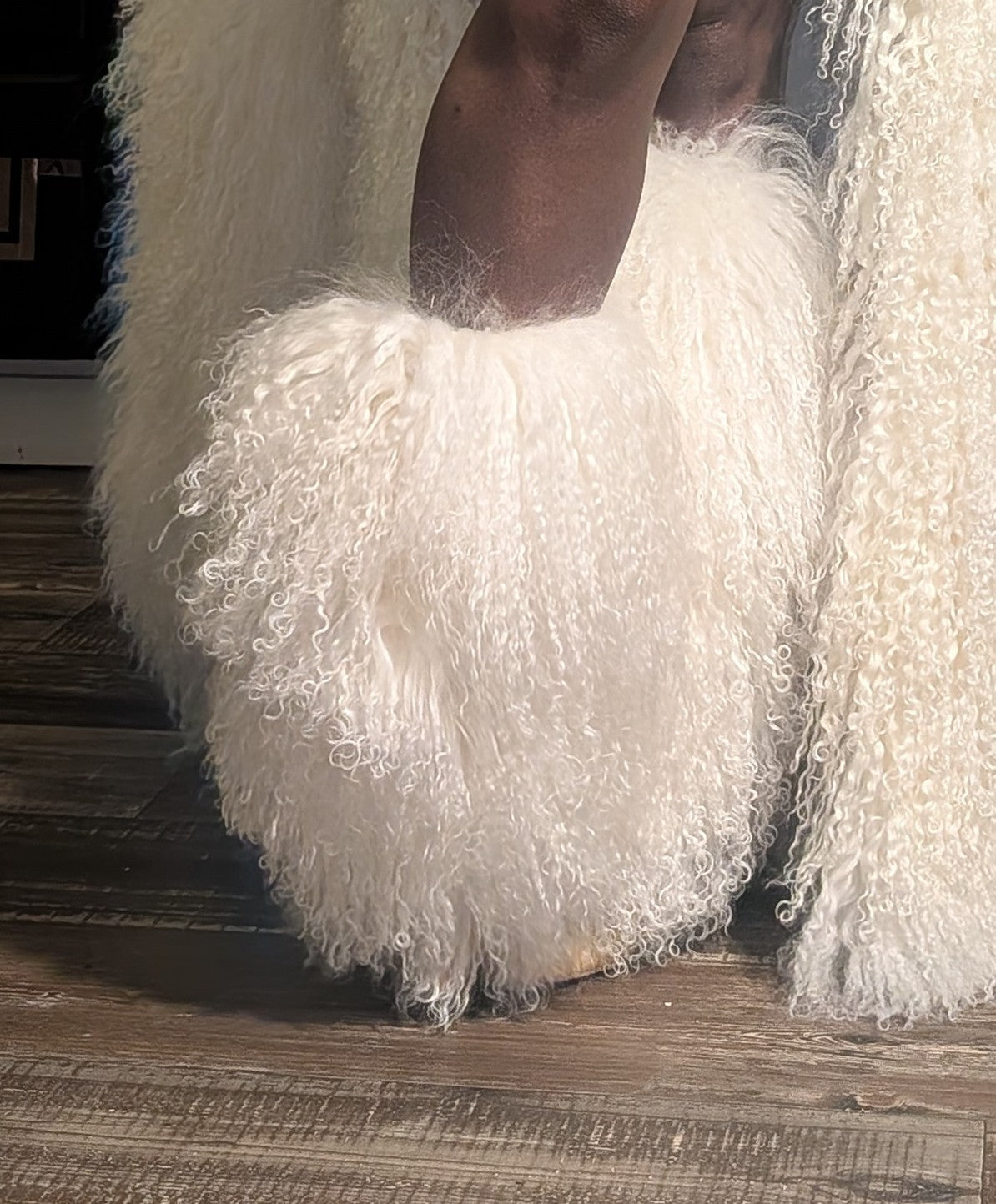 Mongolian Fur Leg Warmers – Custom Faux or Natural Fur Boot Covers for Winter Style