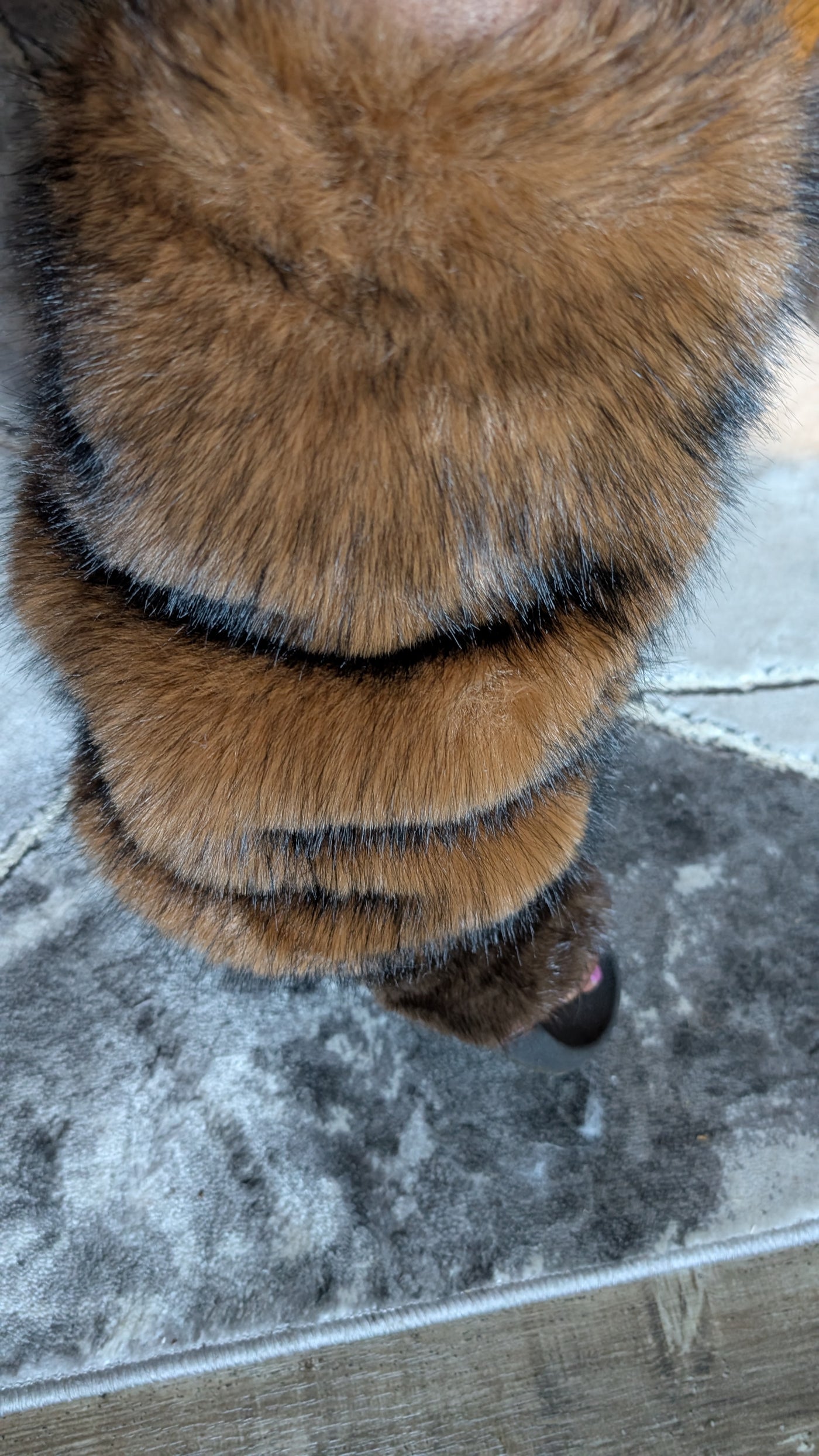 Faux Fur Leg Warmers