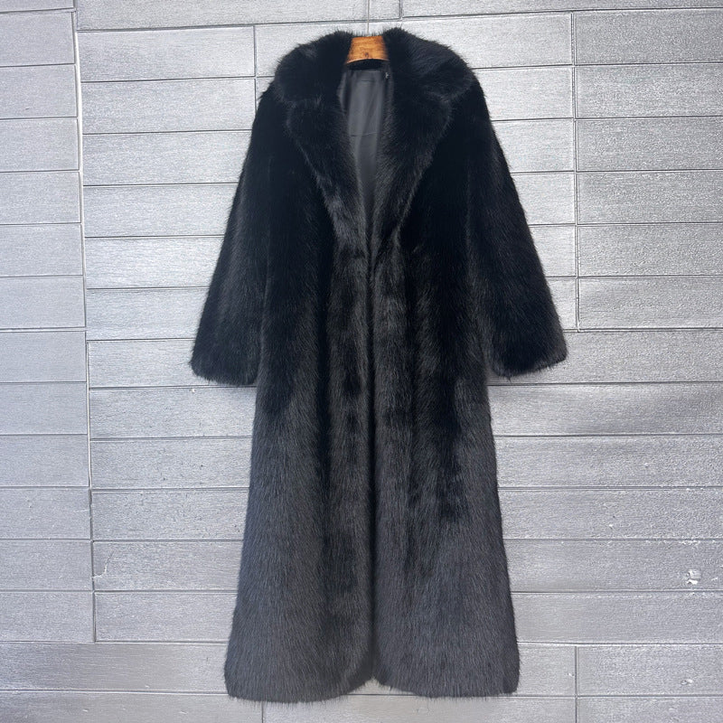 Crop Mid or Full Length Mink Faux Fur Coat - By Prima DND