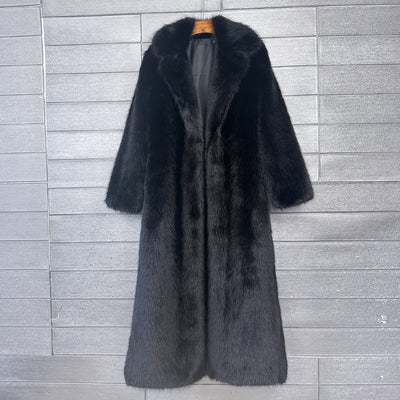 Crop Mid or Full Length Mink Faux Fur Coat - By Prima DND