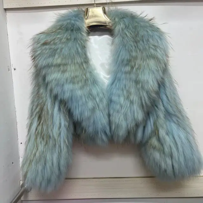 Racoon or Fox Fur Crop Coat- By Prima DND
