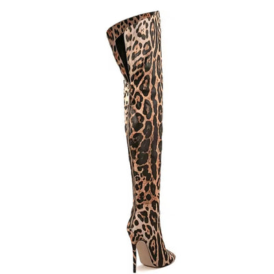 Snake Crotch High Shiny Boots 2- Prima Dons and Donnas