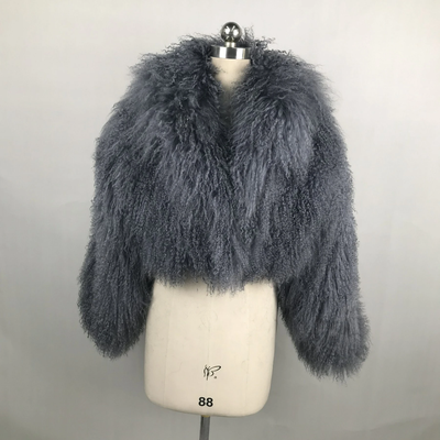 Crop or Full-Length Mongolian Fur Coat