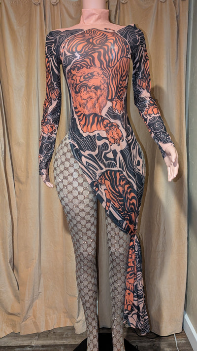 Versatile Mesh Maxi Dress