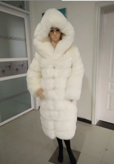 Faux Fur Jacket Mink Look. Regular Fur or Luxury Fur- Prima Dons and Donnas