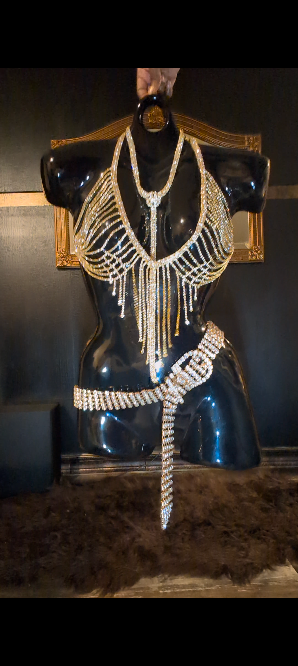 Rhinestone Top Set Body Jewelry- Prima Dons and Donnas (Ready To Ship)