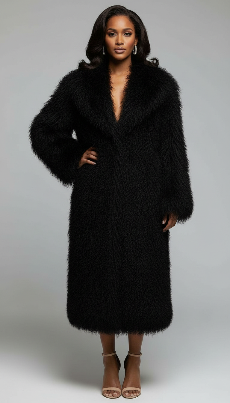 Trench Fit Mongolian Coat