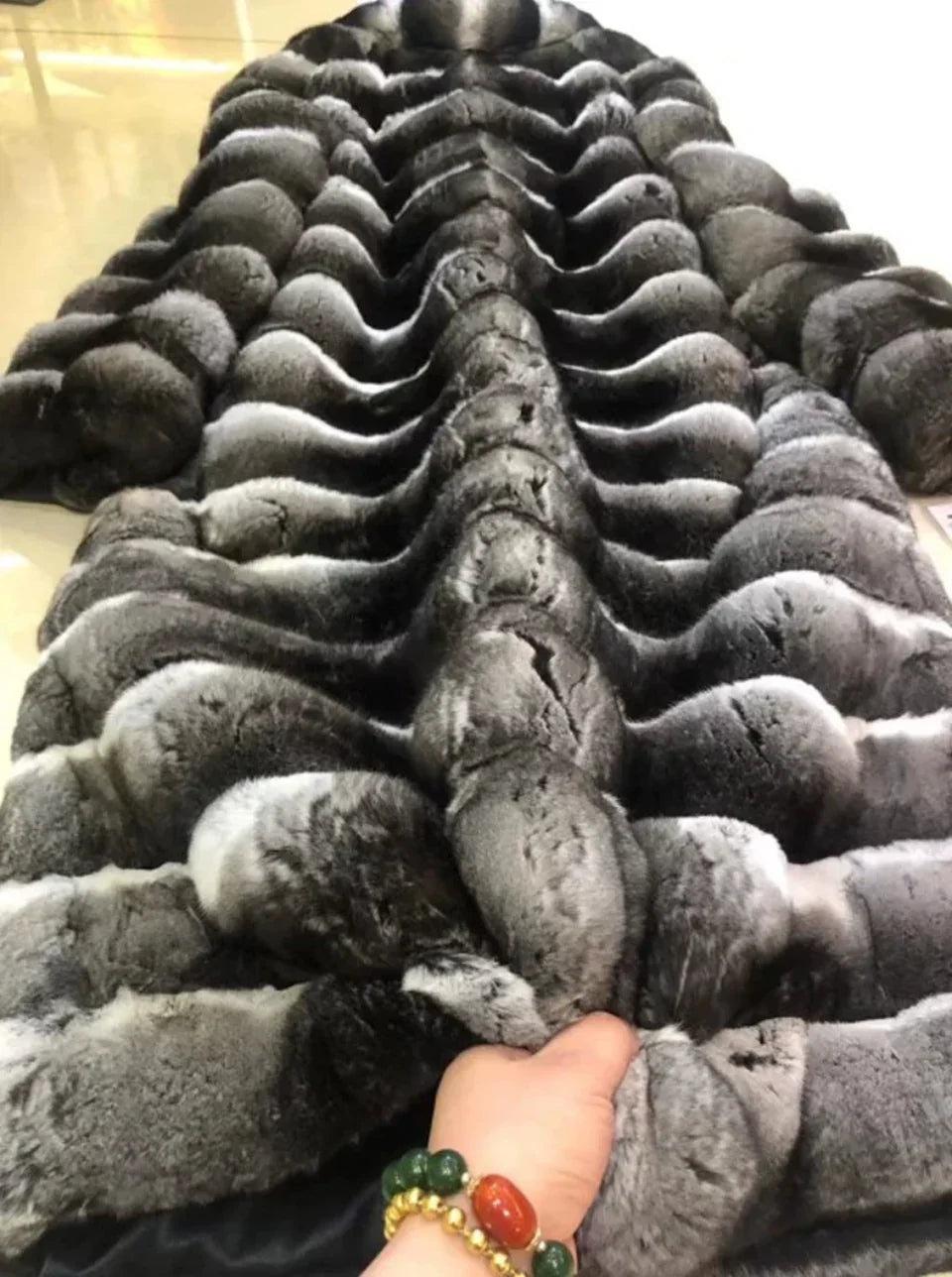 Lil Kim Costume - Hip Hop Chinchilla Fur Coat Outfit | JT Inspired Bikini & Leg Warmers Set-(Ready to Ship)