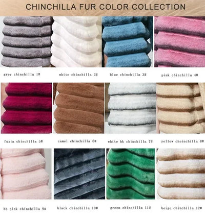 Faux Fur Chinchilla Vest - By Prima DND