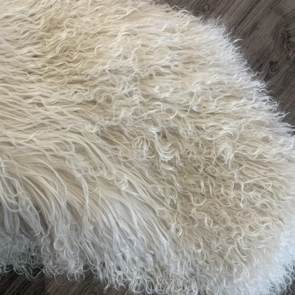 Crop or Full-Length Mongolian Fur Coat