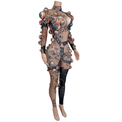 Octopus Costume - Halloween Monster Outfit With Flowing Tentacle Design-(Ready to Ship)