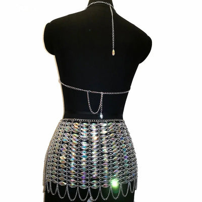 Goddess Chains Skirt Set