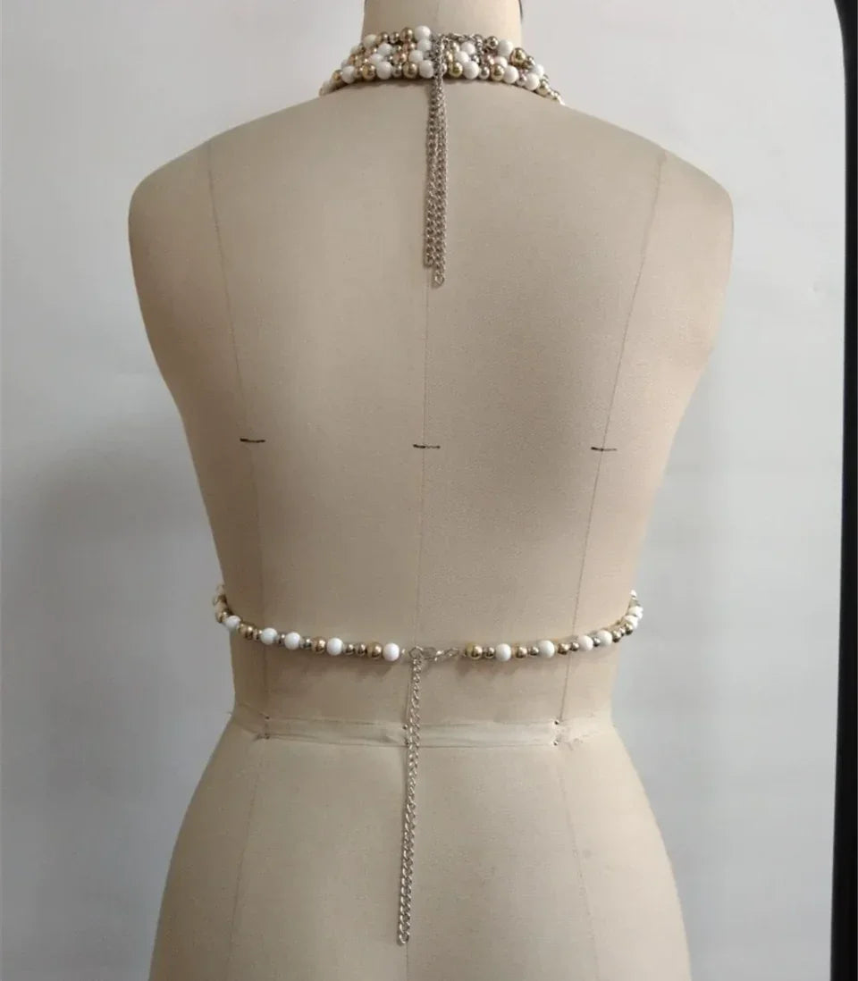 Pearl Bra Top (Ready to Ship)- Prima Dons and Donnas