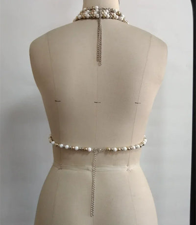 Pearl Bra Top (Ready to Ship)- Prima Dons and Donnas