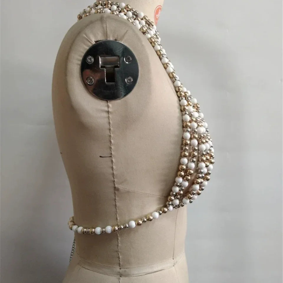 Pearl Bra Top (Ready to Ship)- Prima Dons and Donnas