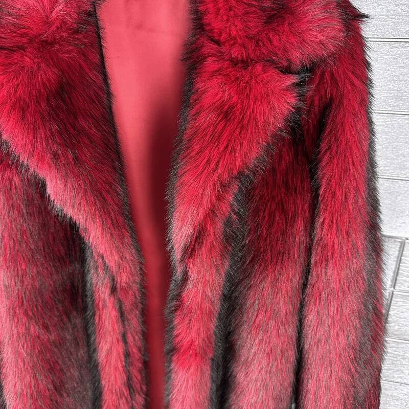 Crop or Full Length Fox Faux Fur Coat - By Prima DND