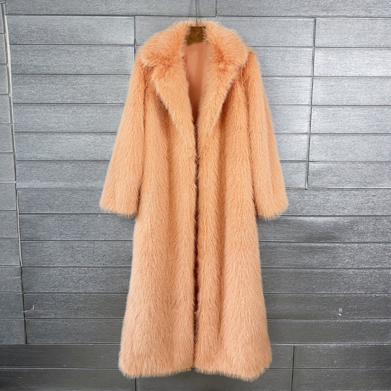 Crop Mid or Full Length Mink Faux Fur Coat - By Prima DND