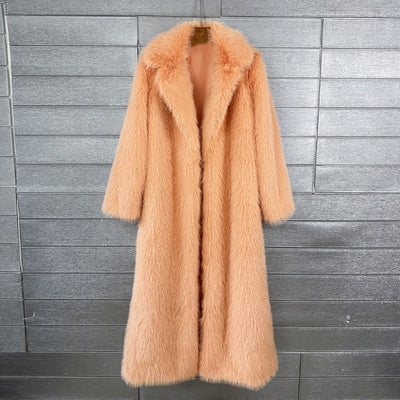 Crop Mid or Full Length Mink Faux Fur Coat - By Prima DND