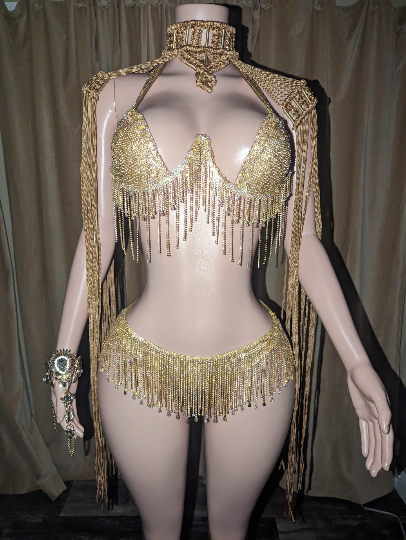 Metallic Diamond Bikini (Ready to Ship)