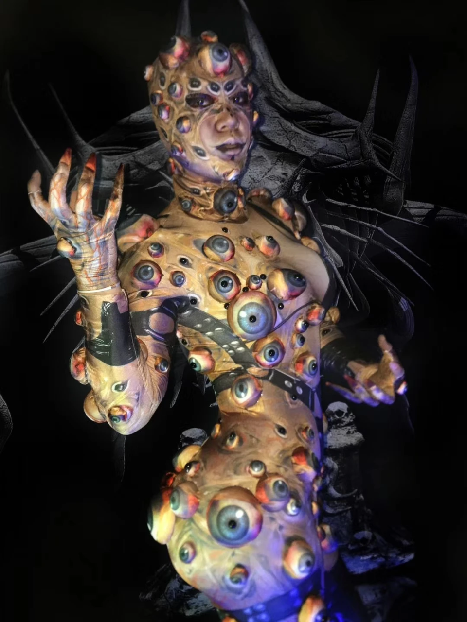 Octopus Costume - Halloween Monster Outfit With Flowing Tentacle Design-(Ready to Ship)