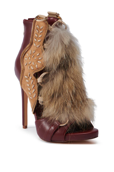 Fur Sandals