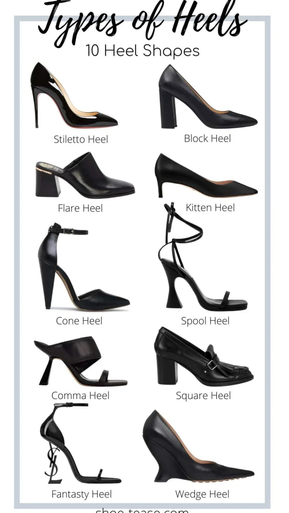 Change Heel Style or Height- Prima Dons and Donnas