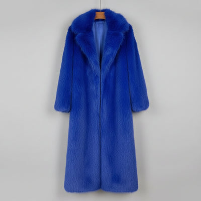 Crop Mid or Full Length Mink Faux Fur Coat - By Prima DND