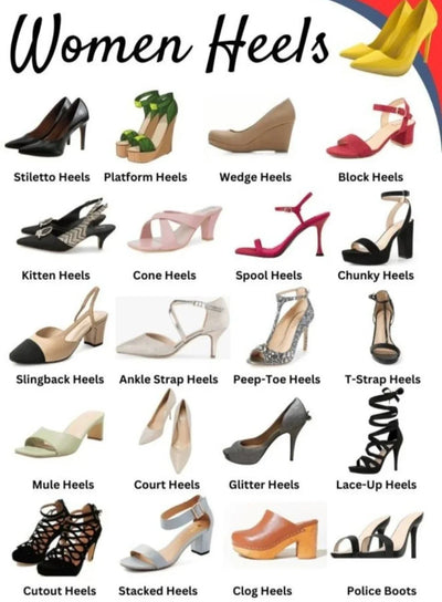 Change Heel Style or Height- Prima Dons and Donnas