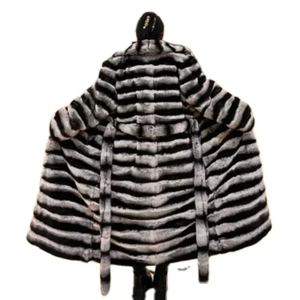 Lil Kim Costume - Hip Hop Chinchilla Fur Coat Outfit | JT Inspired Bikini & Leg Warmers Set-(Ready to Ship)