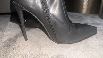 Thigh High Natural Latex Rubber Boots | Custom Fit Stretch Boots | Made To  Fit