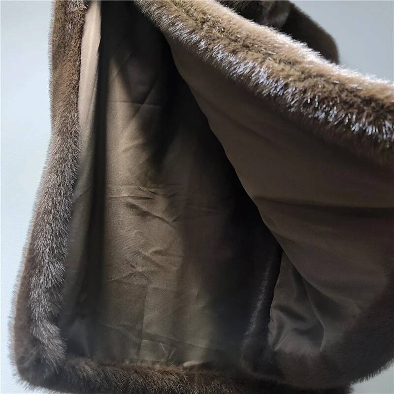 A turtle Neco Faux Fur Long Top- Prima Dons and Donnas