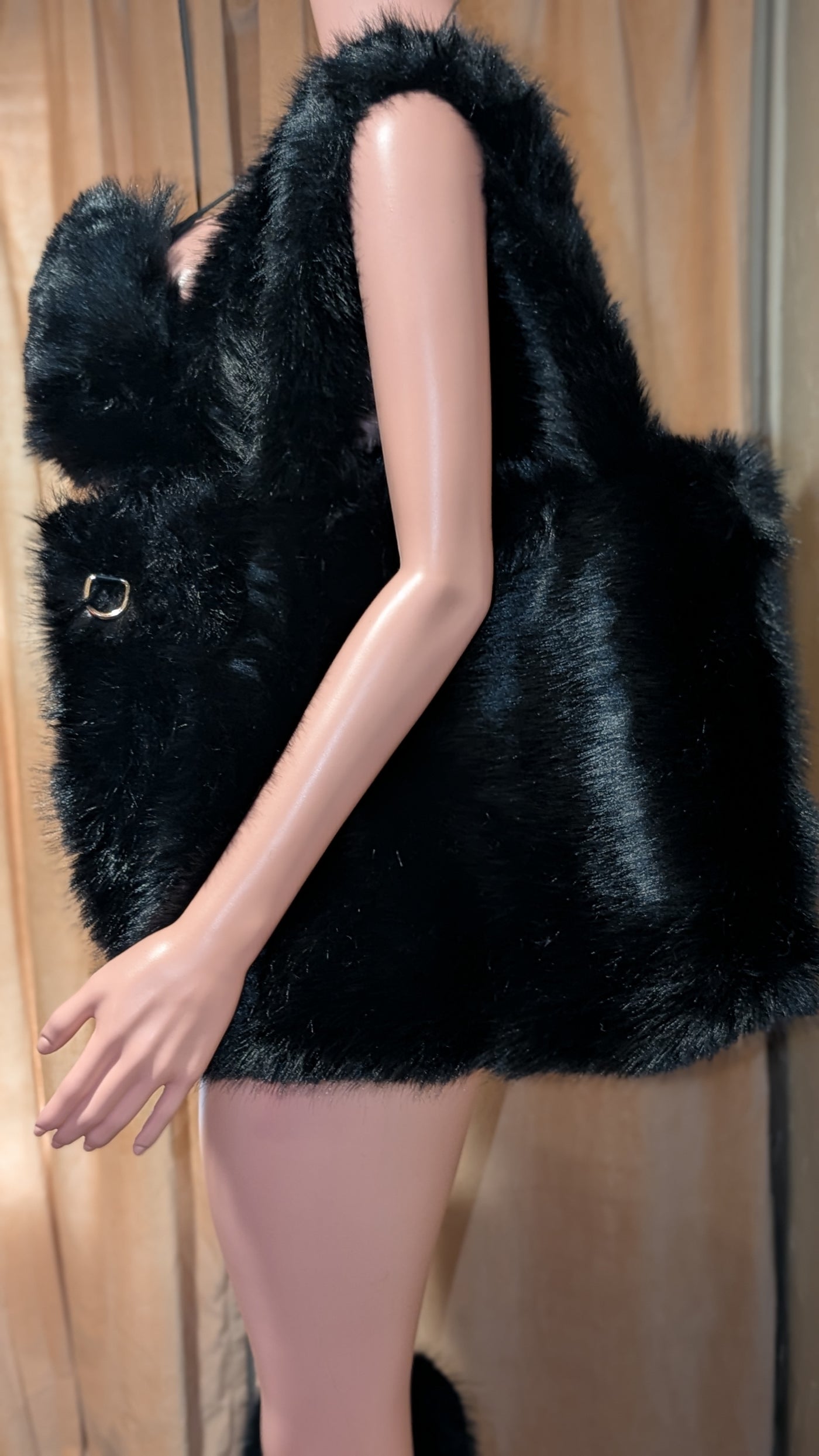 Shoulder Faux Fur Bag
