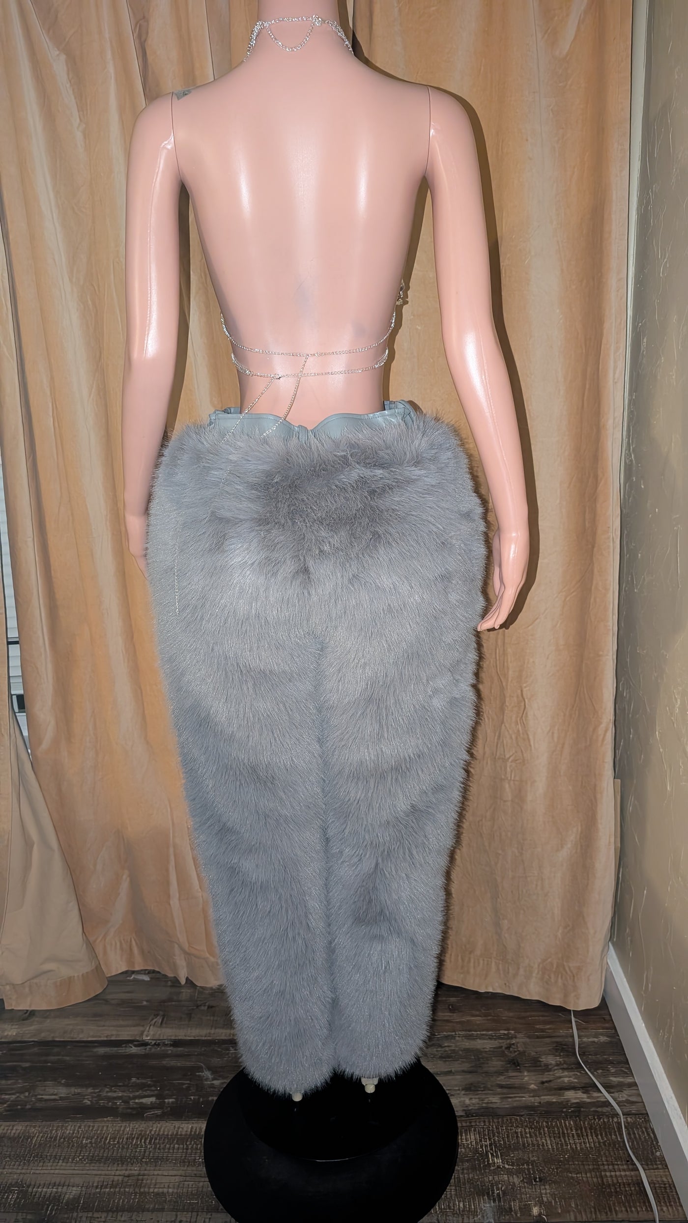 Faux Fur Pants (Ready to Ship)