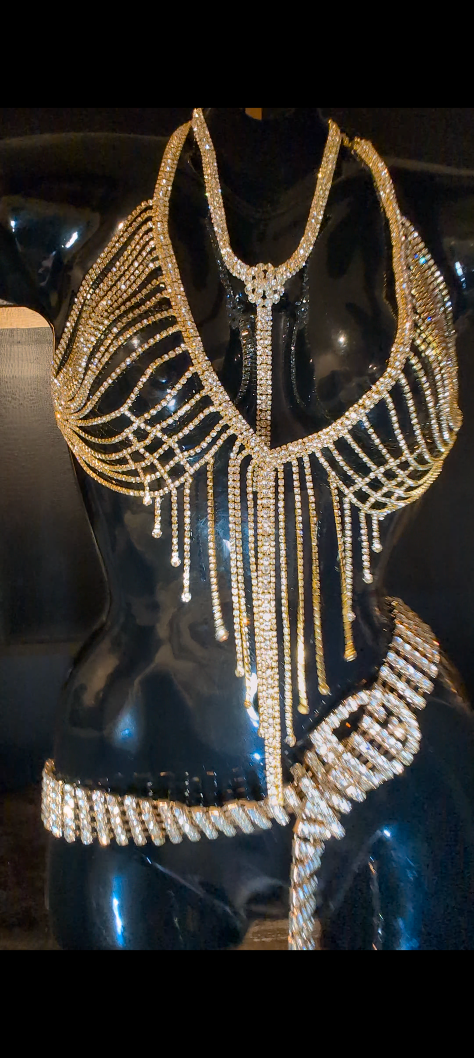 Rhinestone Top Set Body Jewelry- Prima Dons and Donnas (Ready To Ship)