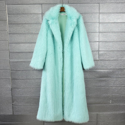 Crop Mid or Full Length Mink Faux Fur Coat - By Prima DND