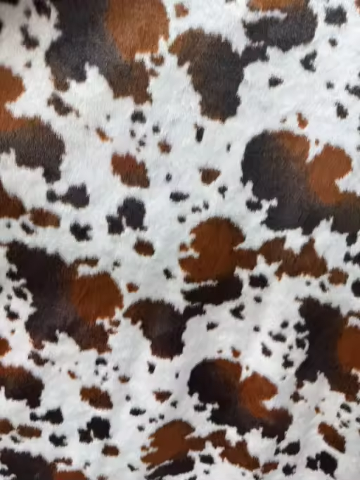 Cowboy Cowhide Natural or Faux Boots – Custom Size Thigh High Boots With Plush Winter Warmth