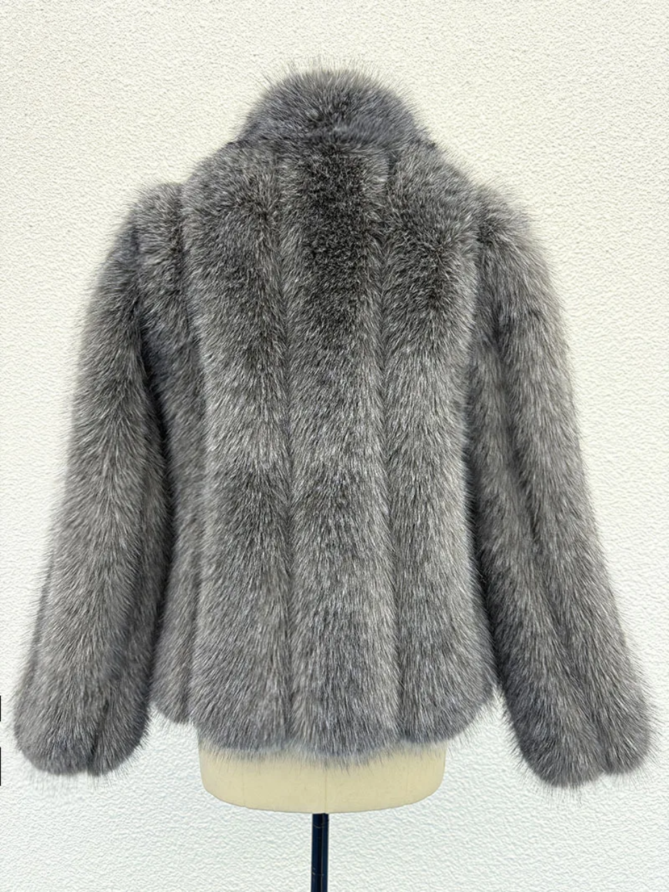 Mink Faux Fluffy Fur Hip Jacket. Regular or Luxury 2