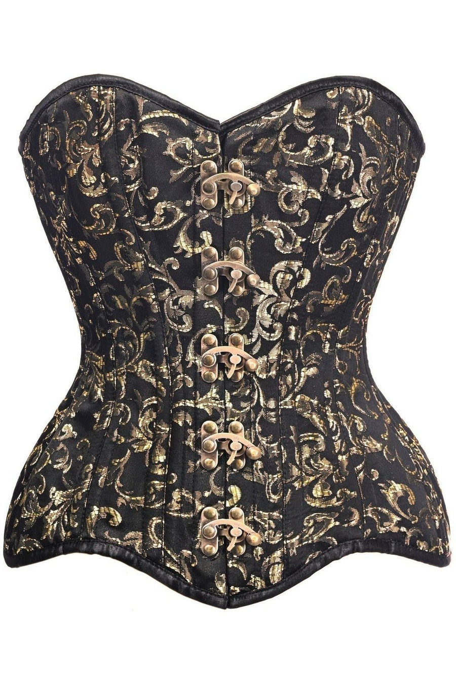 Embroidered Steel Boned Corset