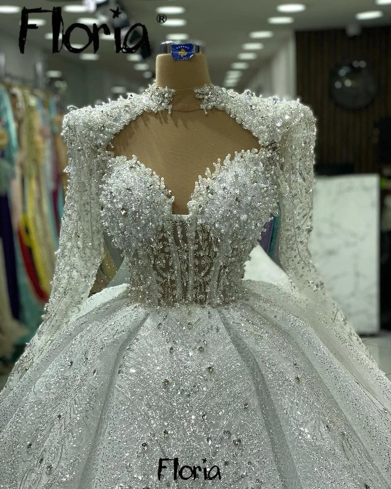 Wedding Luxury One Shoulder Maxi Dress