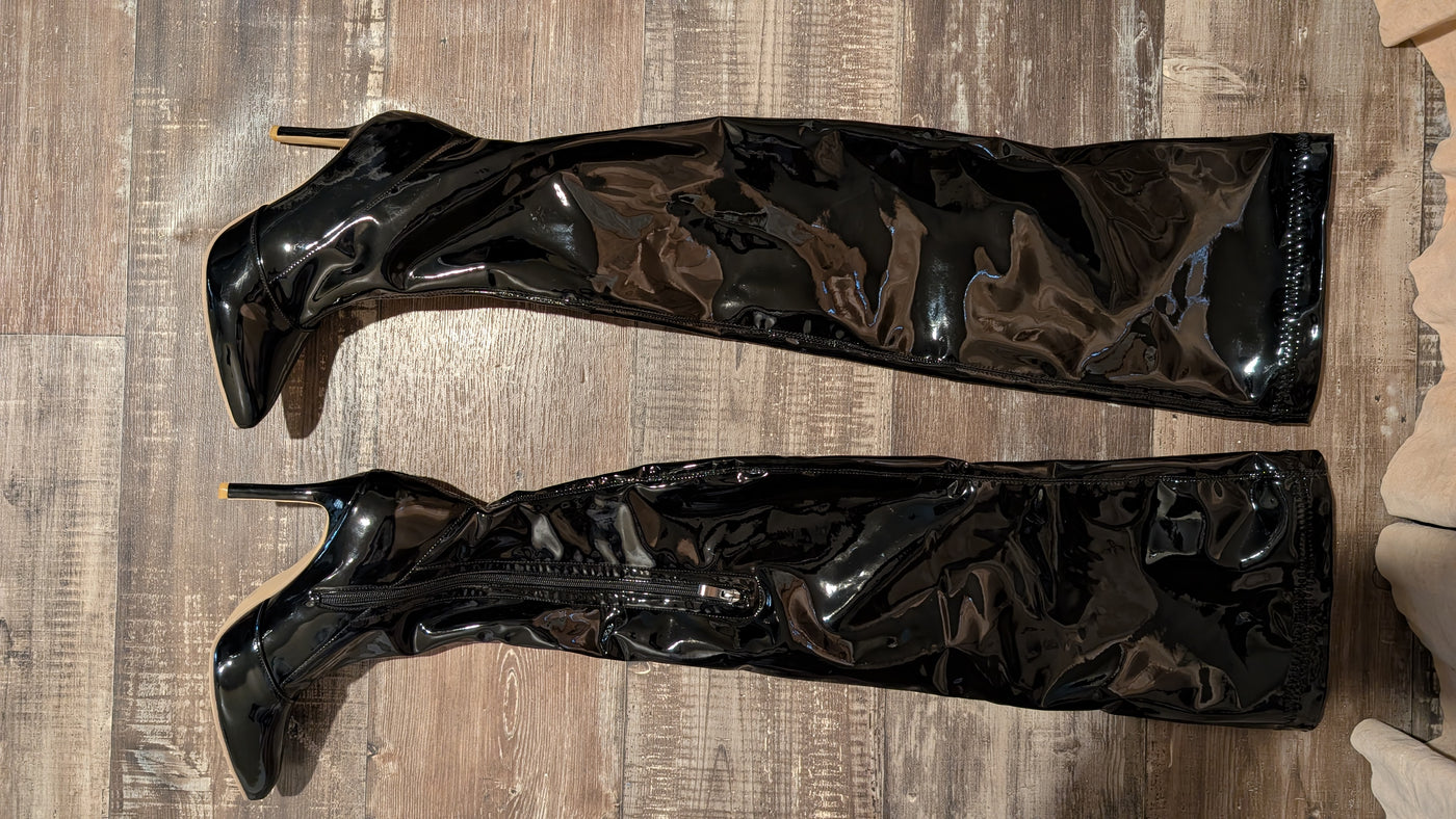 Thigh High Latex Boots - Made To Order