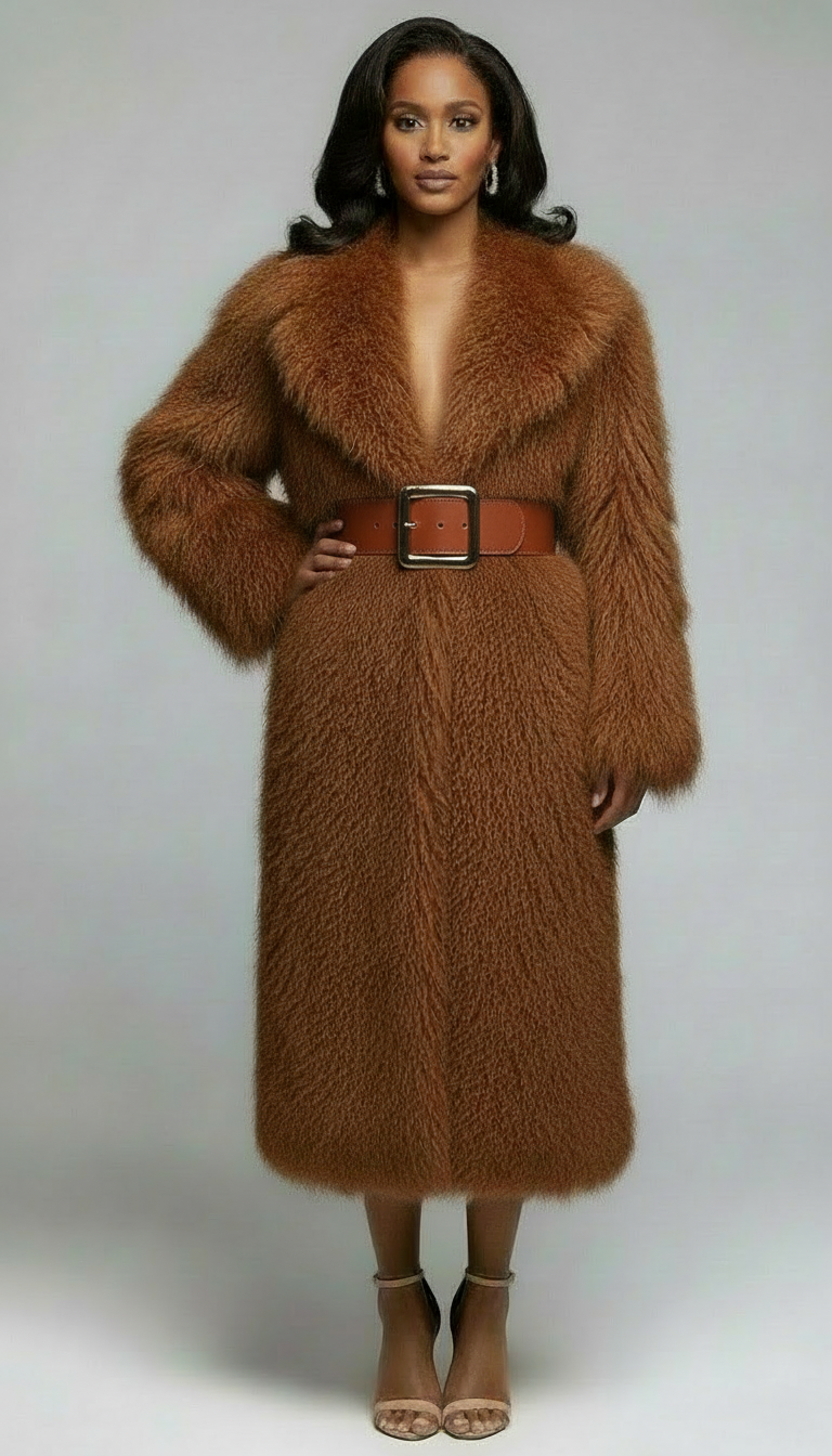 Trench Fit Mongolian Coat