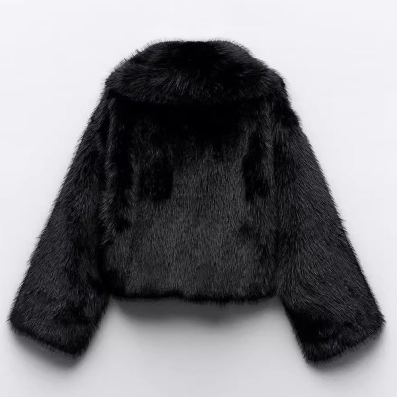 Crop Mid or Full Length Mink Faux Fur Coat - By Prima DND