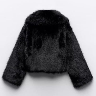 Crop Mid or Full Length Mink Faux Fur Coat - By Prima DND