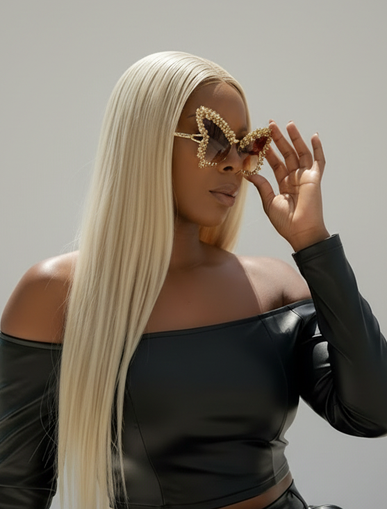 Crystal Frame Rhinestone Sun Glasses 3- Prima Dons and Donnas