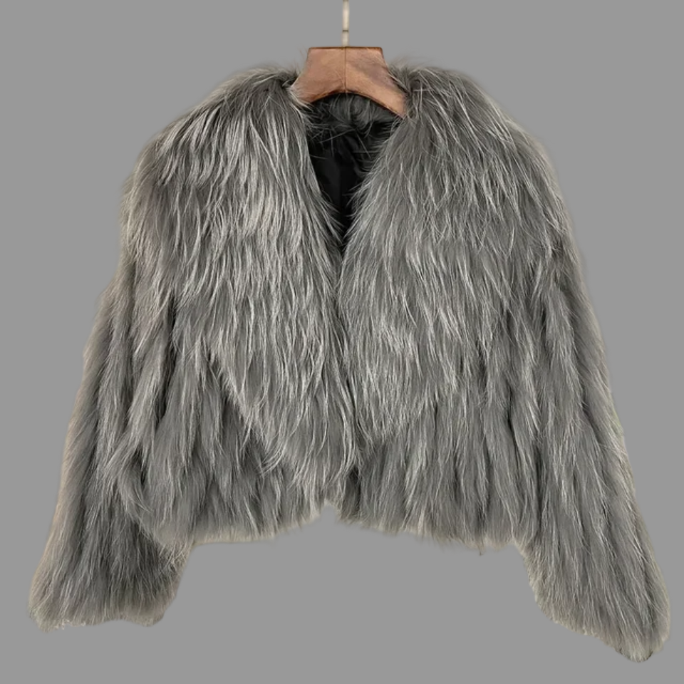 Racoon Fur Crop Coat- By Prima DND
