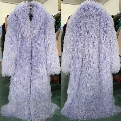 Crop or Full-Length Mongolian Sheep Lamb fur Fur Coat- By Prima DND