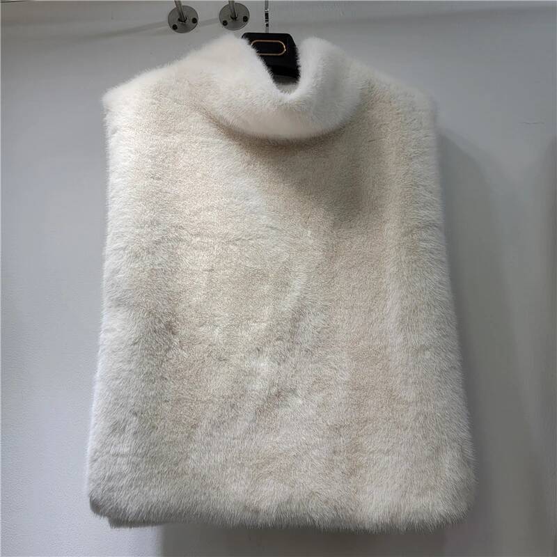 A turtle Neco Faux Fur Long Top- Prima Dons and Donnas