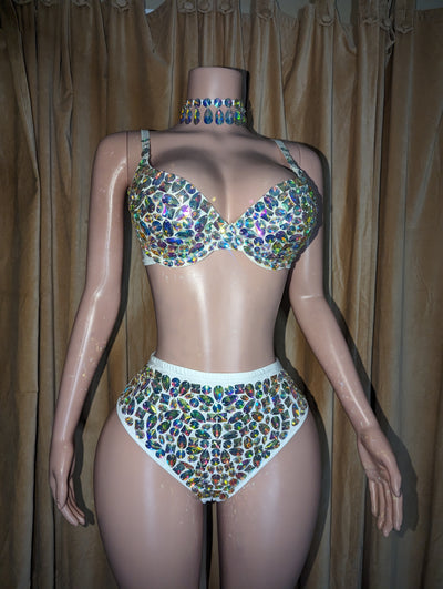 Rhinestone Diamond Bikini