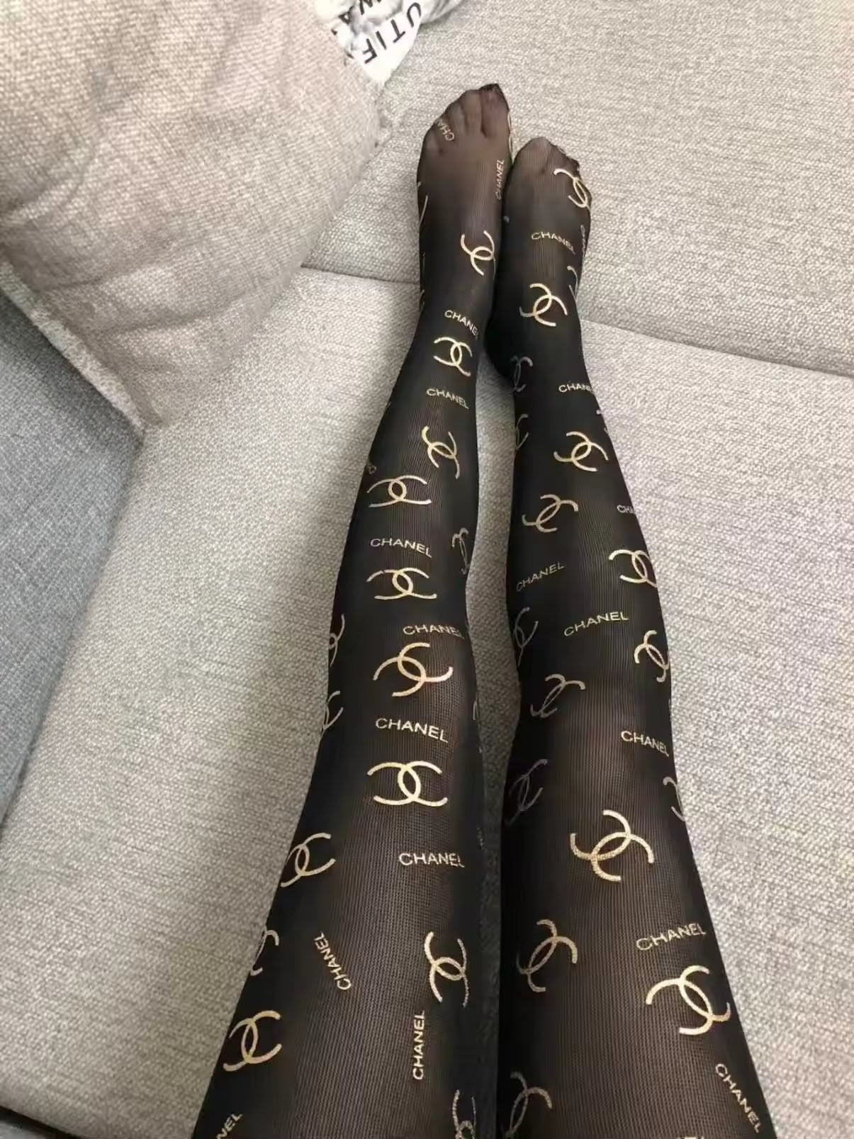 Letters Stocking Leggings Tights (Pre Order)