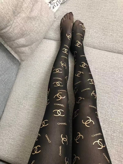 Letters Stocking Leggings Tights (Pre Order)